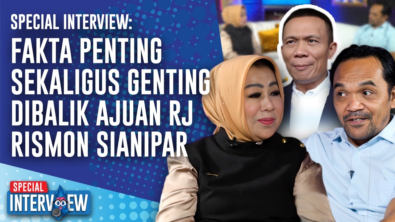 SPECIAL INTERVIEW: Rismon Sianipar Ajukan RJ, Elida Neti Ungkap Hal Penting Ini