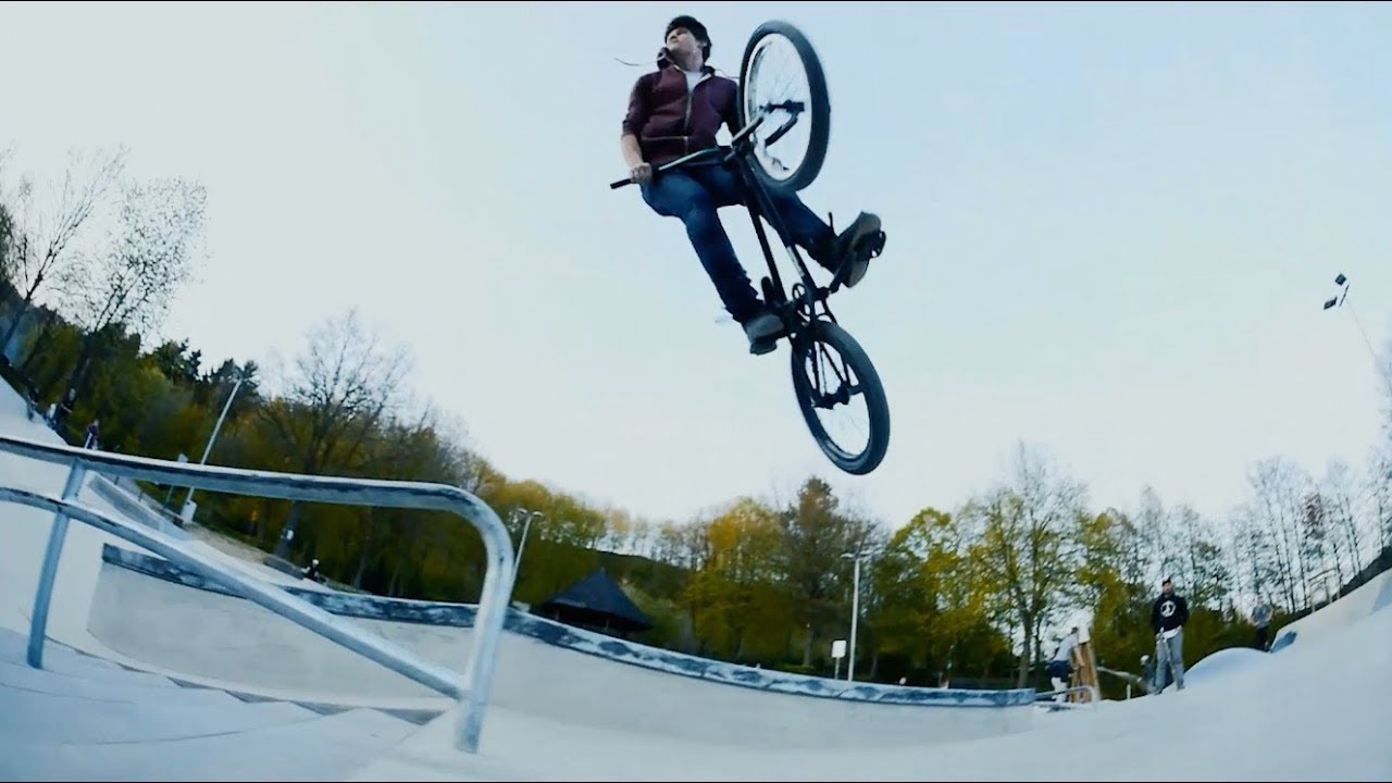 Awesome BMX Skatepark Session in Wiehl, Germany