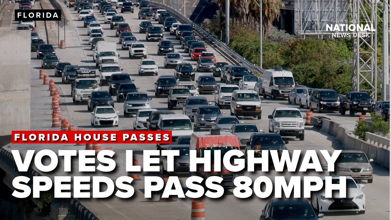 Florida house passes vote to let HIGHWAY speeds pass 80MPH