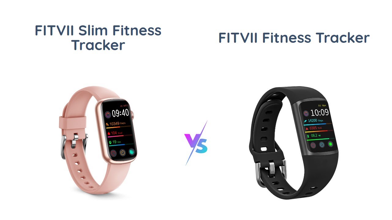FITVII Slim против FITVII: сравнение фитнес-трекеров!