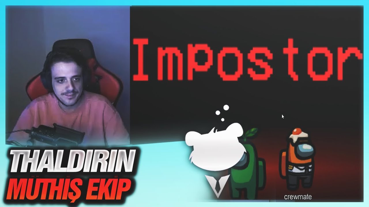 THALDRİN NARU CNED RUVELİUS EFSANE KADRO | AMONG US  SADECE IMPOSTOR OLDUĞU OYUNLAR