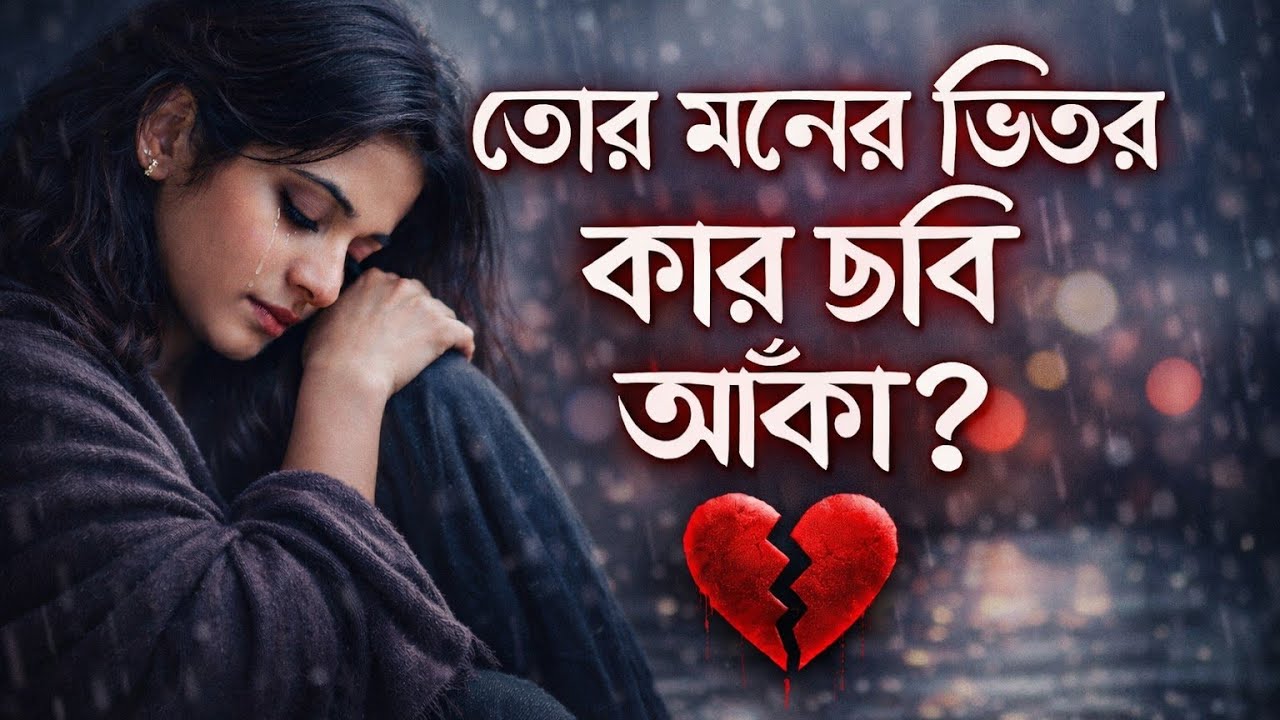 তোর মনের ভিতর কার ছবি আঁকা? | Sad Bengali Love Song