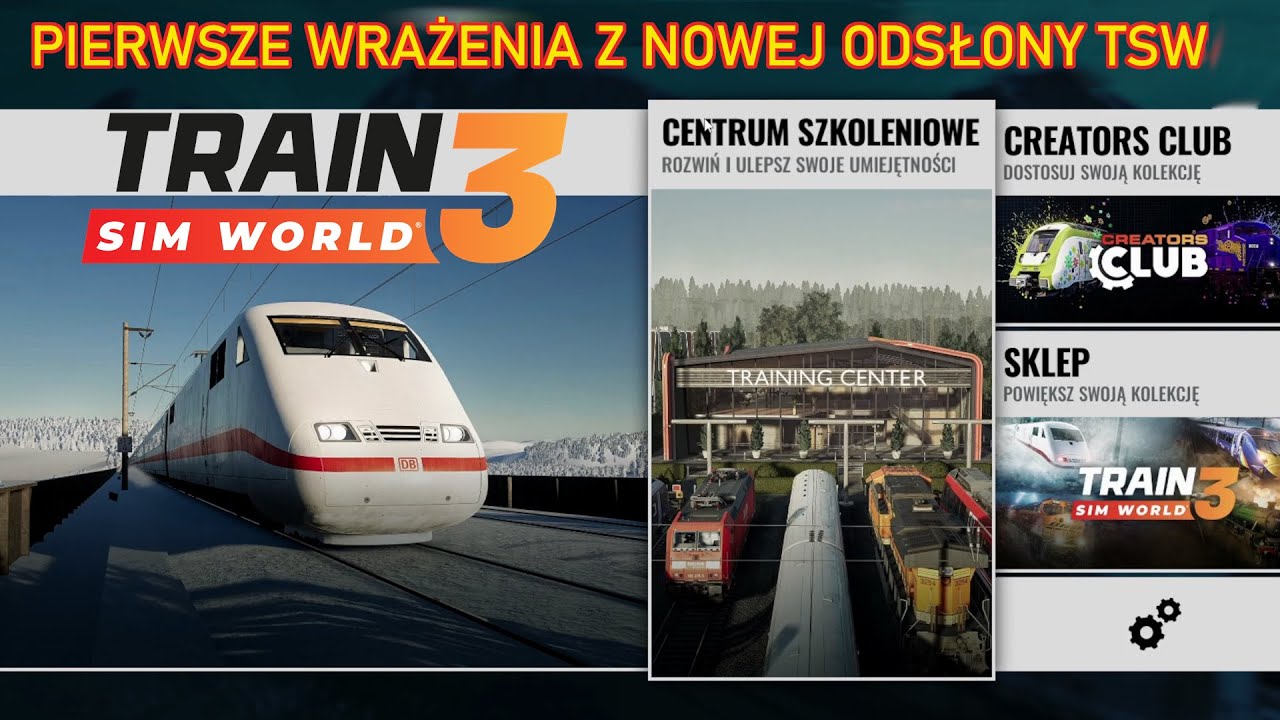 Train Sim World 3 / Kris testuje najnowszą odsłonę ulubionego symulatora pociąg&oacute;w/ pierwsze wrażenia