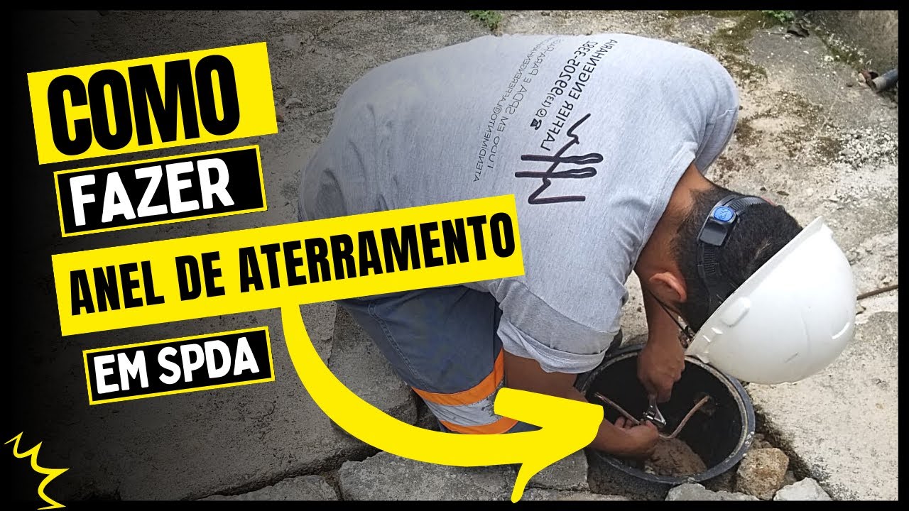 SPDA - Aterramento, Como Fazer Arranjo em Anel - Part. 2 #006
