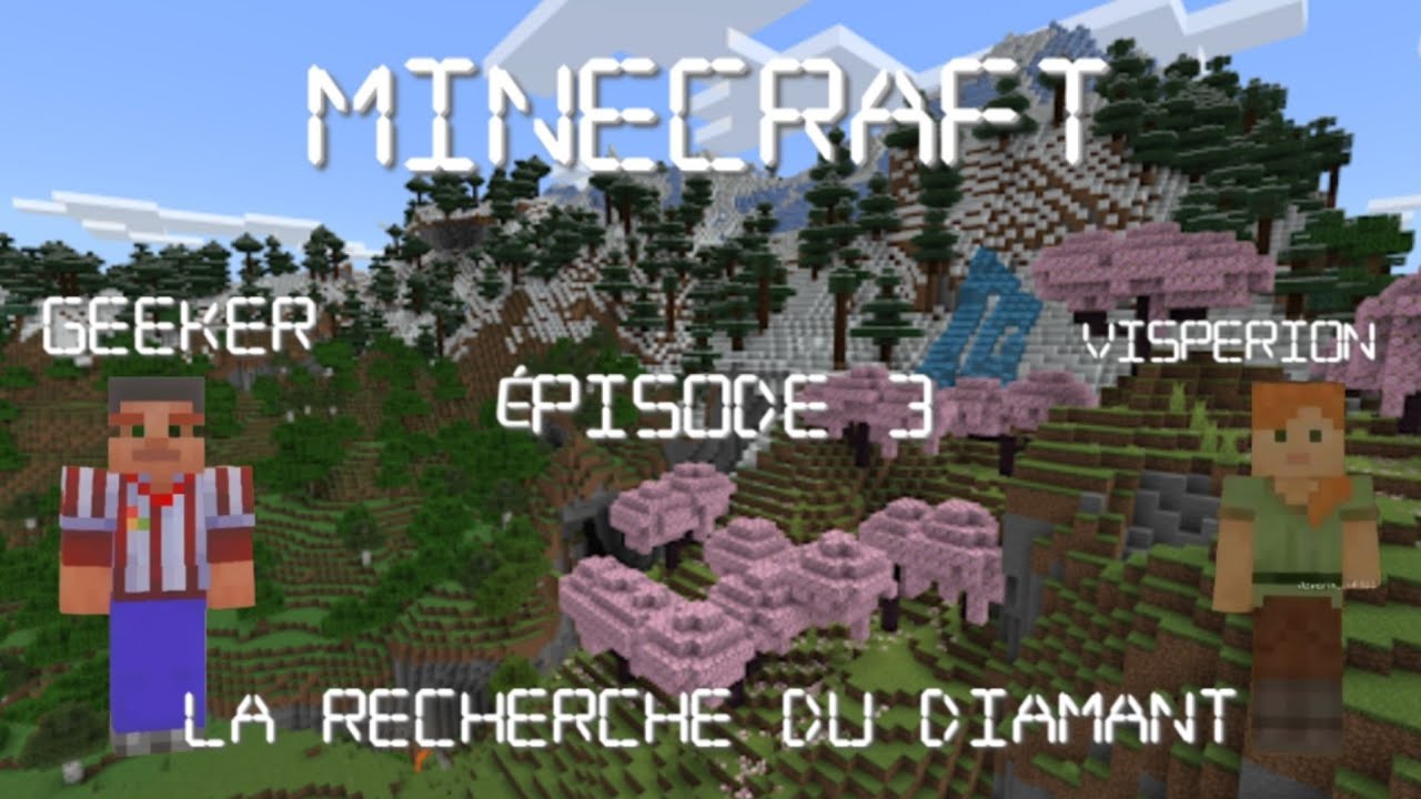 Survie Minecraft #3 La Recherche du Diamant