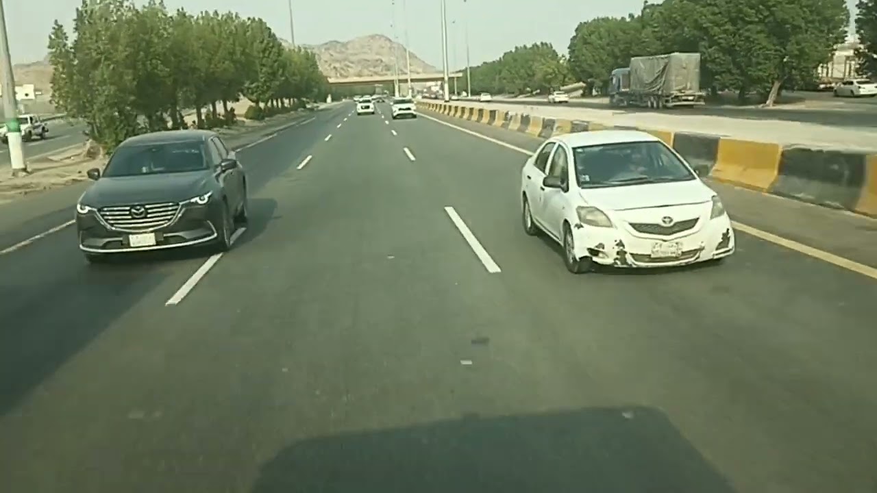 باص حافلة مكة رقم ١٠ من جعرانة إلى مروة Rute Bis Mkh No.10 مر على شرائع-جبل نور -حج-زاهر-عتيبية-معلا