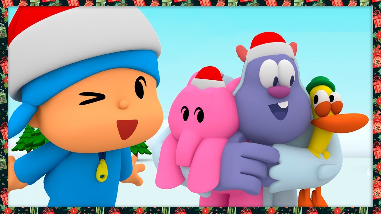 🎄NAVIDAD 🎄 Un invitado especial VÍDEOS, CARICATURAS y DIBUJOS ANIMADOS para niños de Pocoyó ESPAÑOL