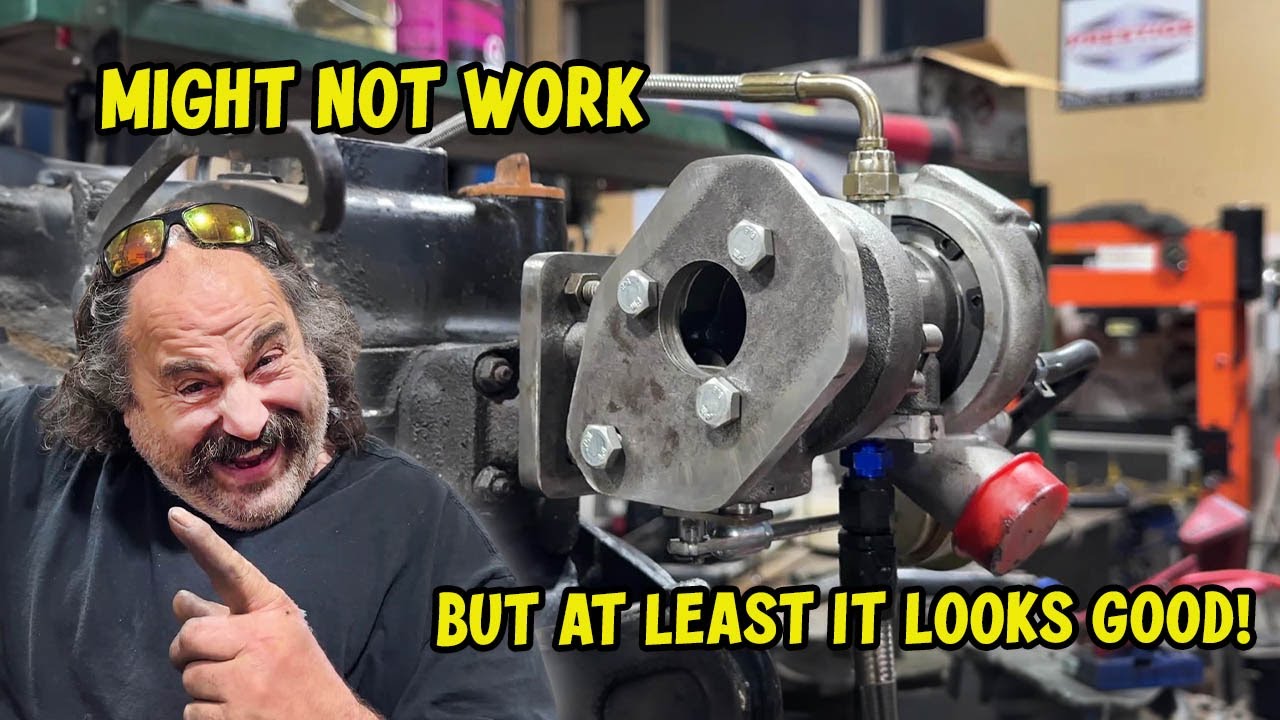 Fabricating Custom Parts for My CAT Diesel Engine!