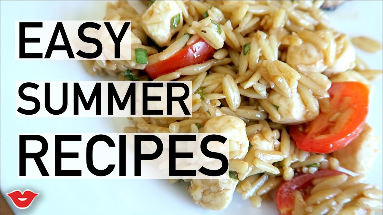Three Easy Summer Recipes | Michelle from Millennial Moms