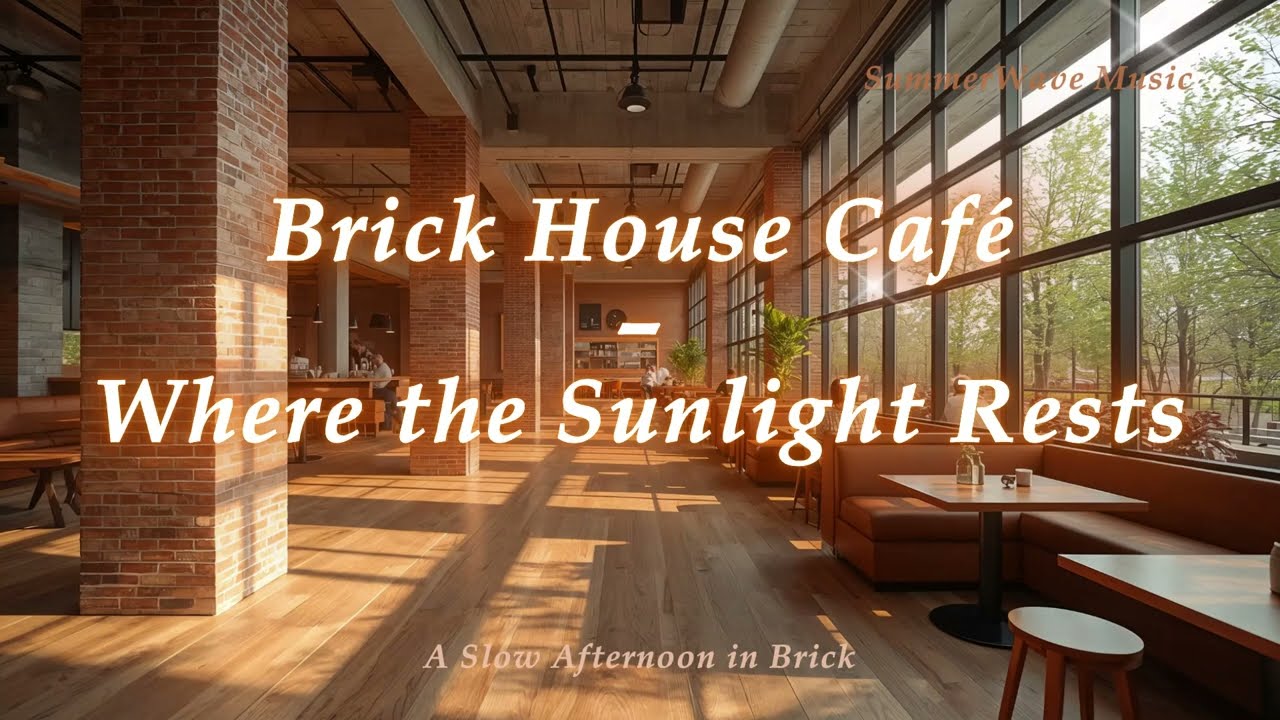 봄 카페음악 2시간 [Playlist – Spring Café Series] 🌿 햇살이 머무는 카페ㅣ Brick House Café – Where the Sunlight Rests