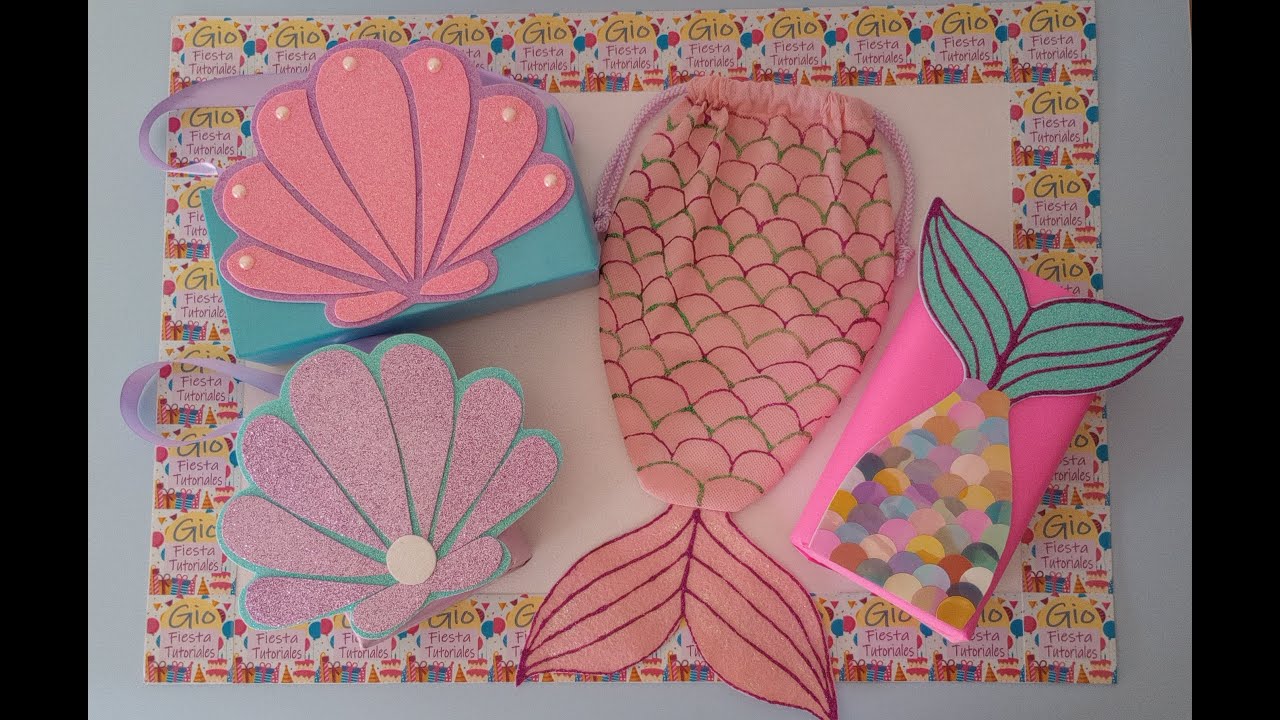 como hacer dulceros de sirena #diy #tutorial #dulceros