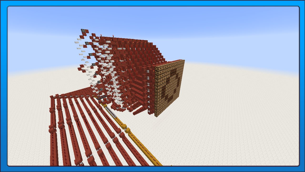 [Minecraft Tech] Digital TV with 8 bit input