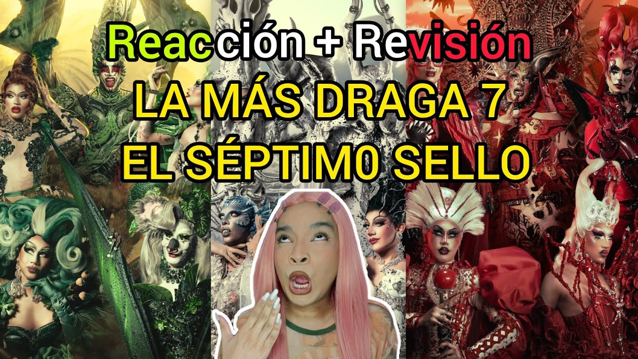 Reacción + Revisión del promo de LA MÁS DRAGA 7 😱 EL SÉPTIM0 SELLO 🇲🇽 Martpoqmakeup 