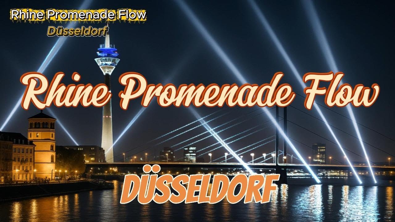 D&uuml;sseldorf &mdash; Rhine Promenade Flow | Deutsche Beats | Deep/Tech House