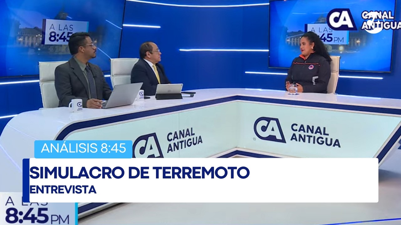 Análisis | Simulacro de terremoto