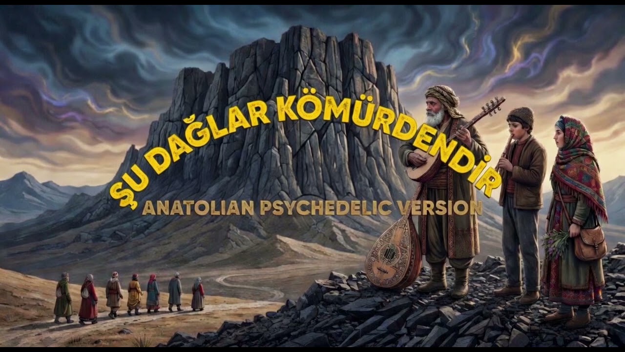 Şu Dağlar Kömürdendir | 70s Anadolu Psychedelic Versiyon