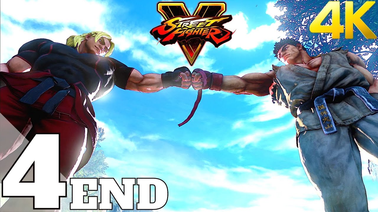 SFV: Champion Edition (PS5) Story Part 4 End Gameplay Walkthrough Street Fighter V Champion Edition