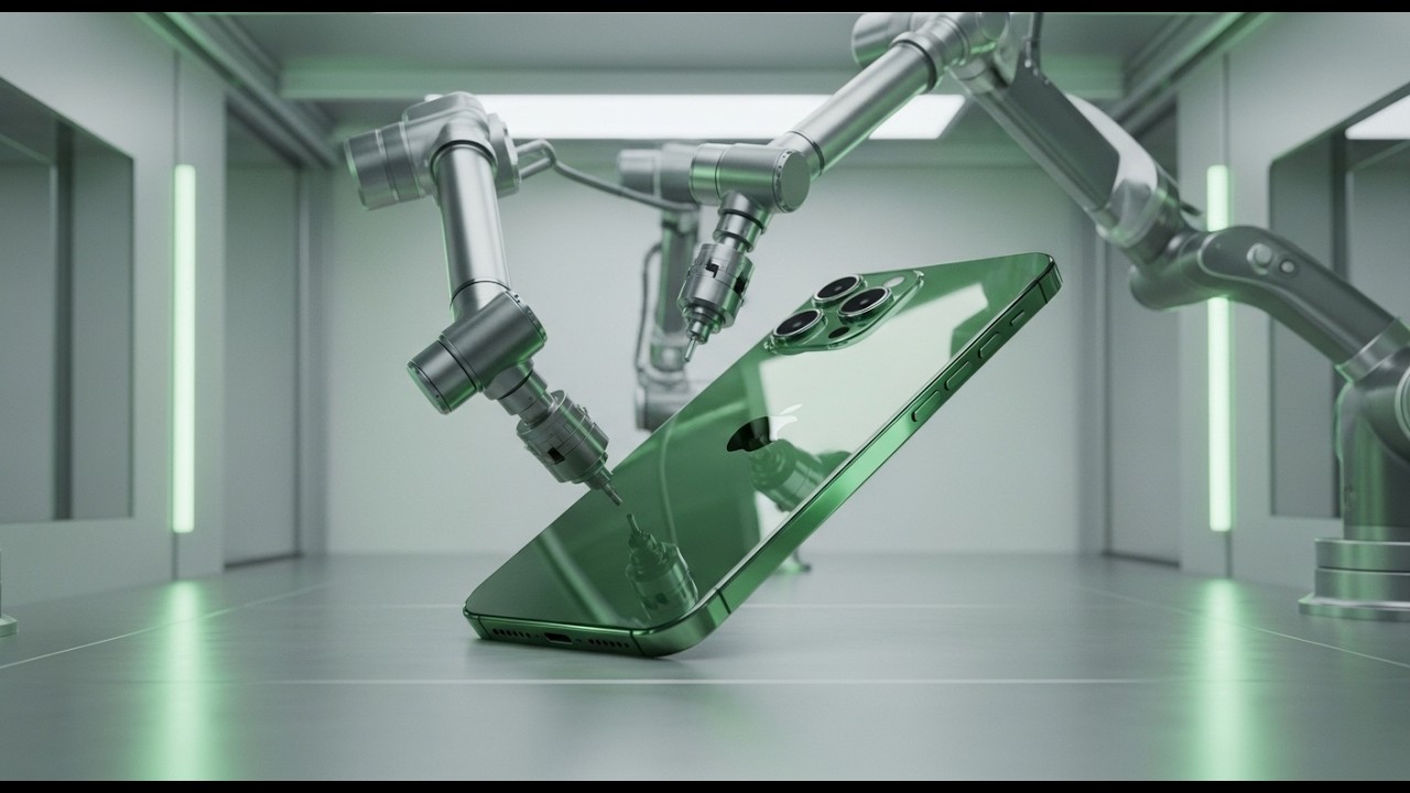 Inside the Apple Factory: Manufacturing the Orange Titanium iPhone 18 Pro Max (Full Process)