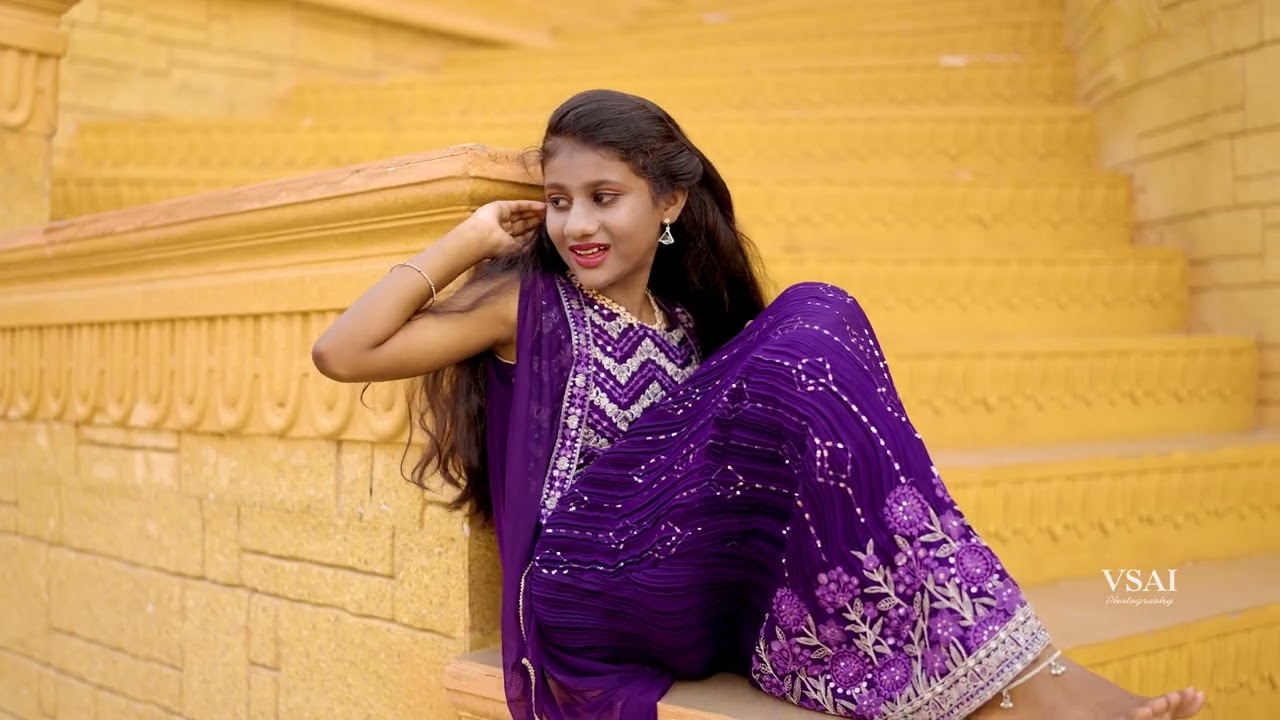Vainavi saree shoot highlights