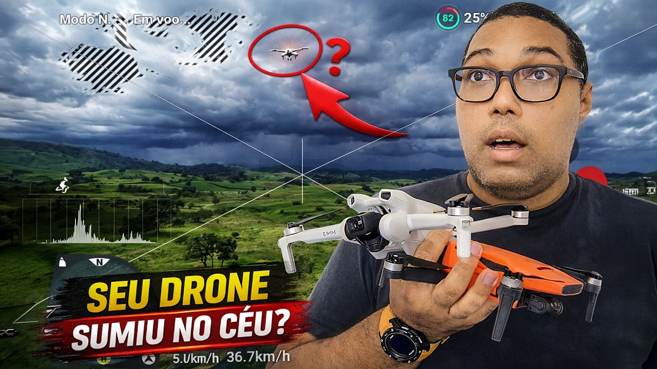 Como voar com segurança mesmo sem ver o drone