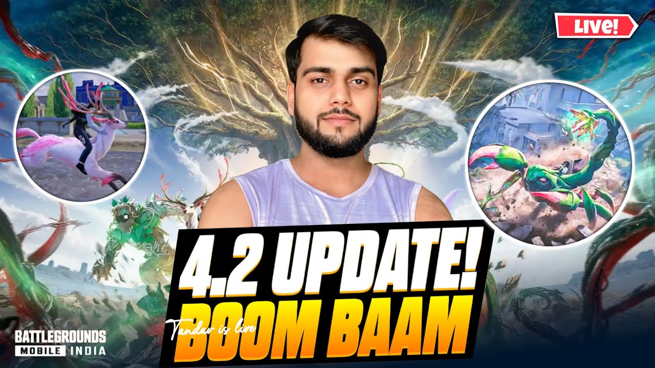 🔴IQOO NEO 10 LIVE | BGMI 4.2 UPDATE RANK PUSH | TANDAV IS LIVE