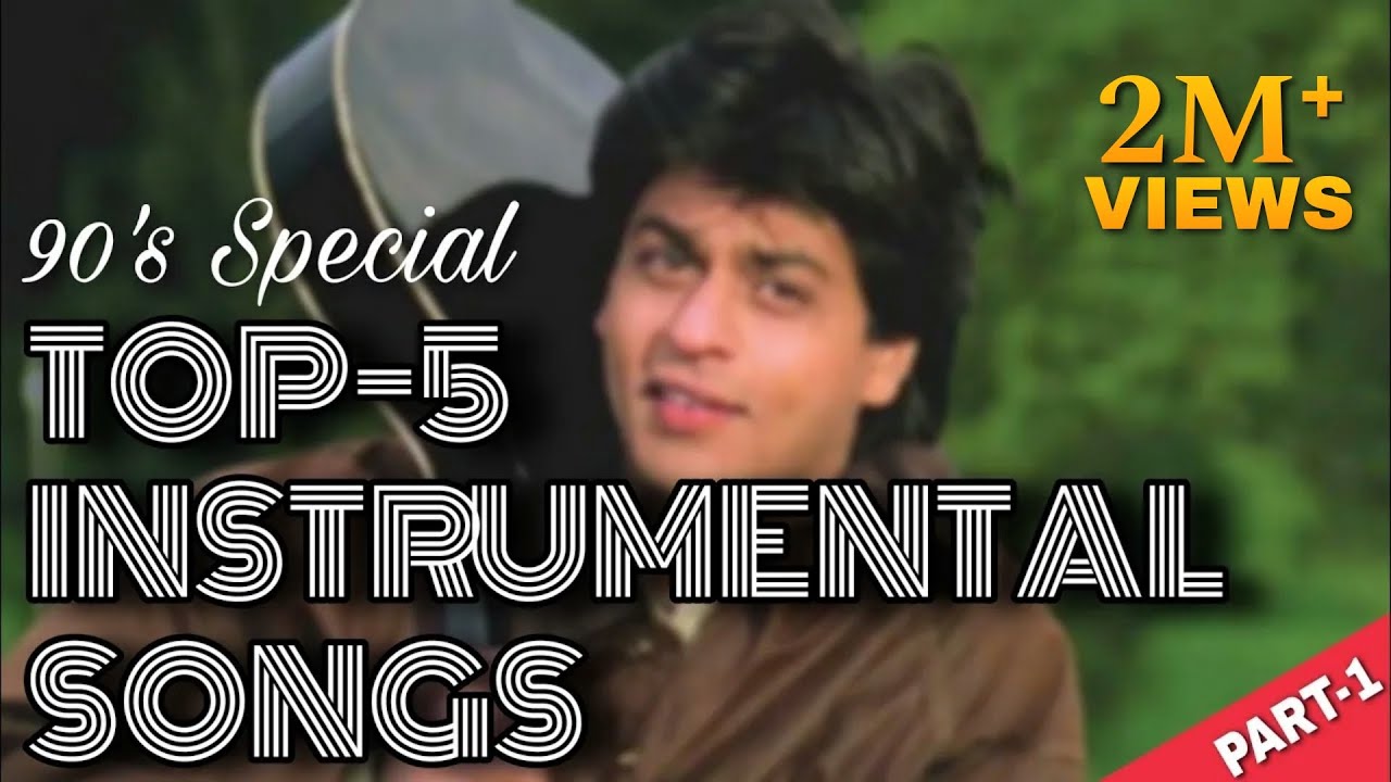Top 5 Instrumental Song | 90s SRK Instrumental  Song | Dil To Pagal Hai Instrumental | SM Entertain