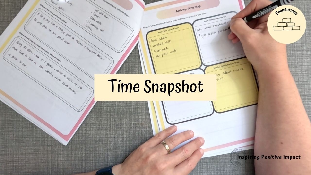 Time snapshot | Reclaim Your Time and Energy