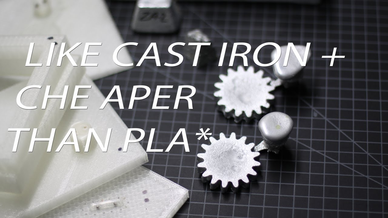 Metal parts from 3D prints a 