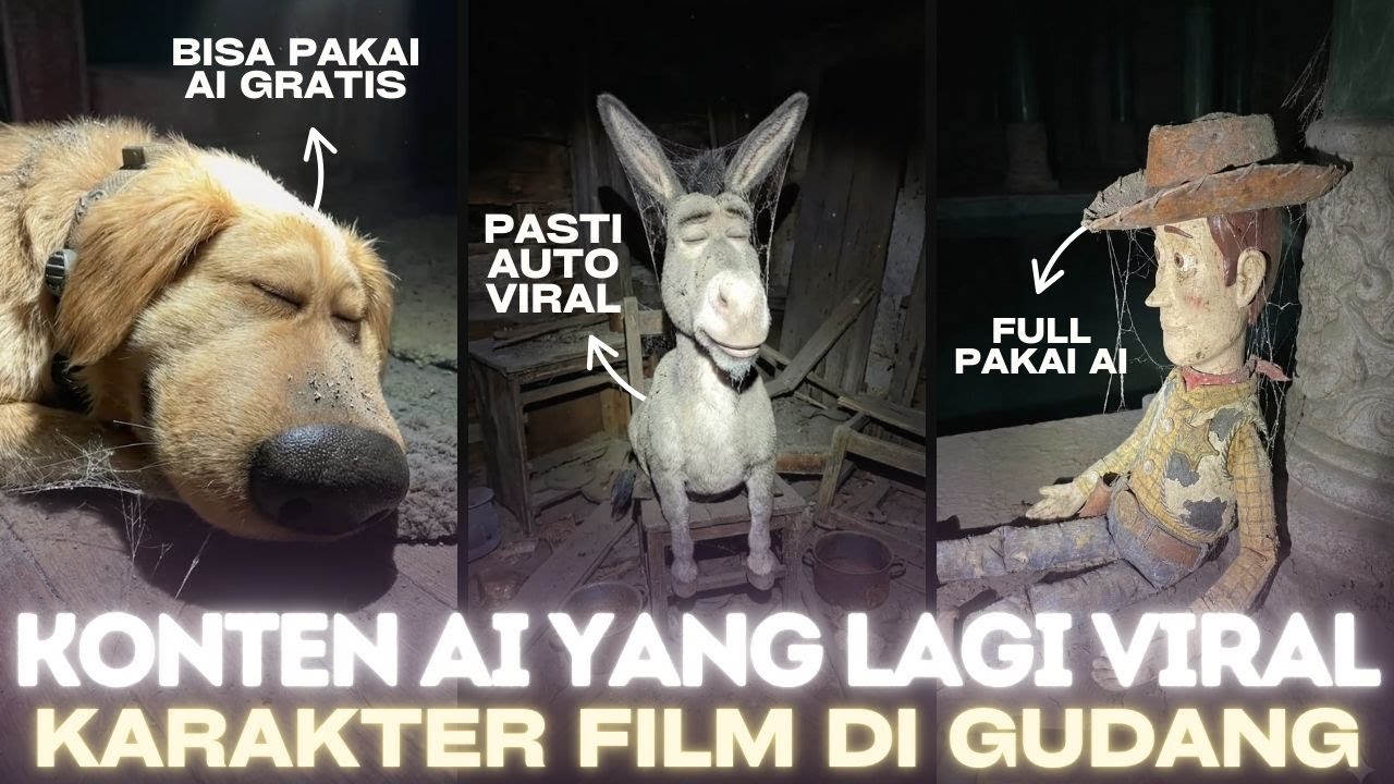Konten AI Ini Bikin GILA di Amerika! Cara Buat Konten AI Viral yang Menghasilkan Uang