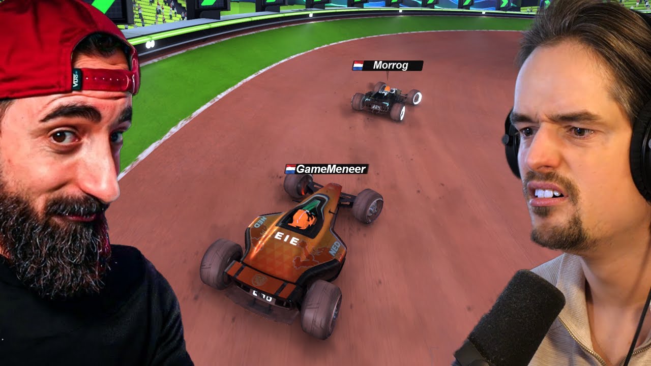 Morrog daagde mij uit in Trackmania