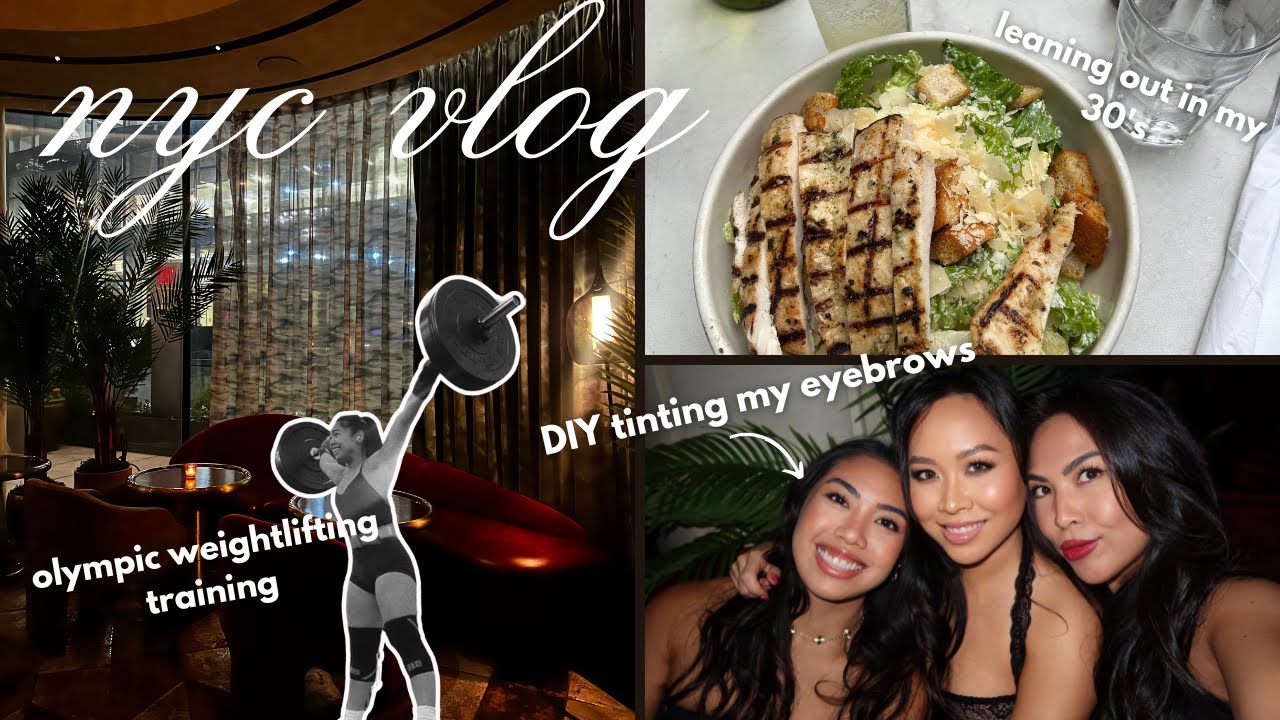 A Few Days in My Life in NYC | Leaning Out, Weightlifting, Food, & Beauty in My 30s
