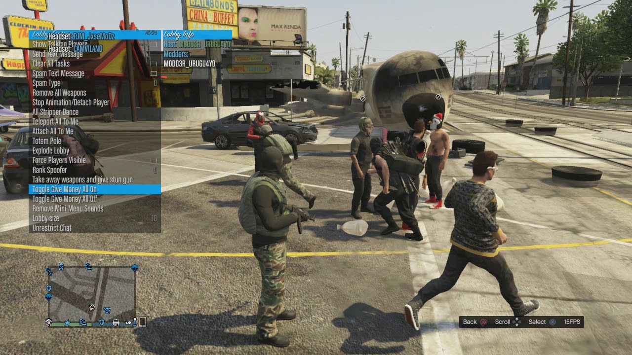 GTA V Online Dando Dinero Con thepibesteam