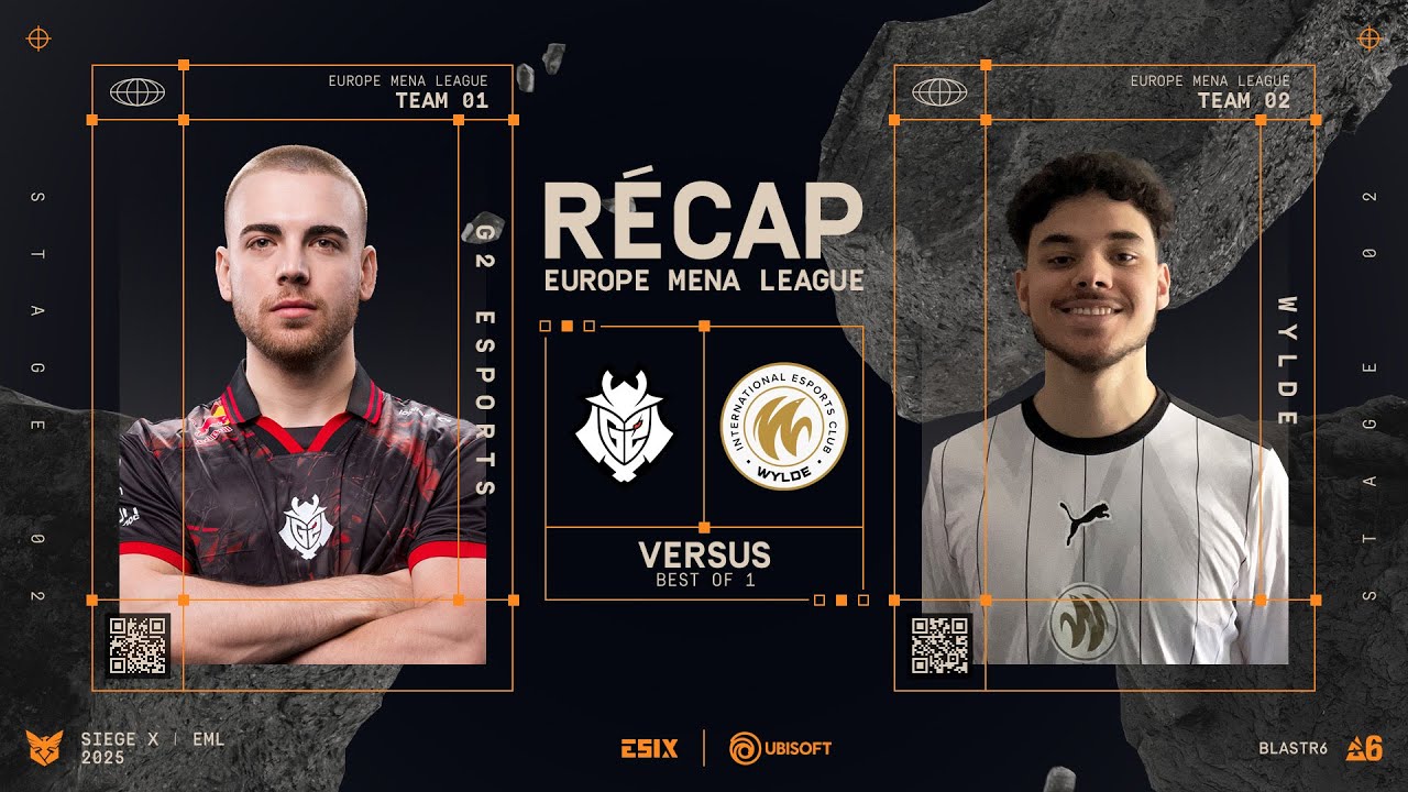 Récap' EML 2025 / Stage 2 -  G2 Esports vs WYLDE - DAY #2