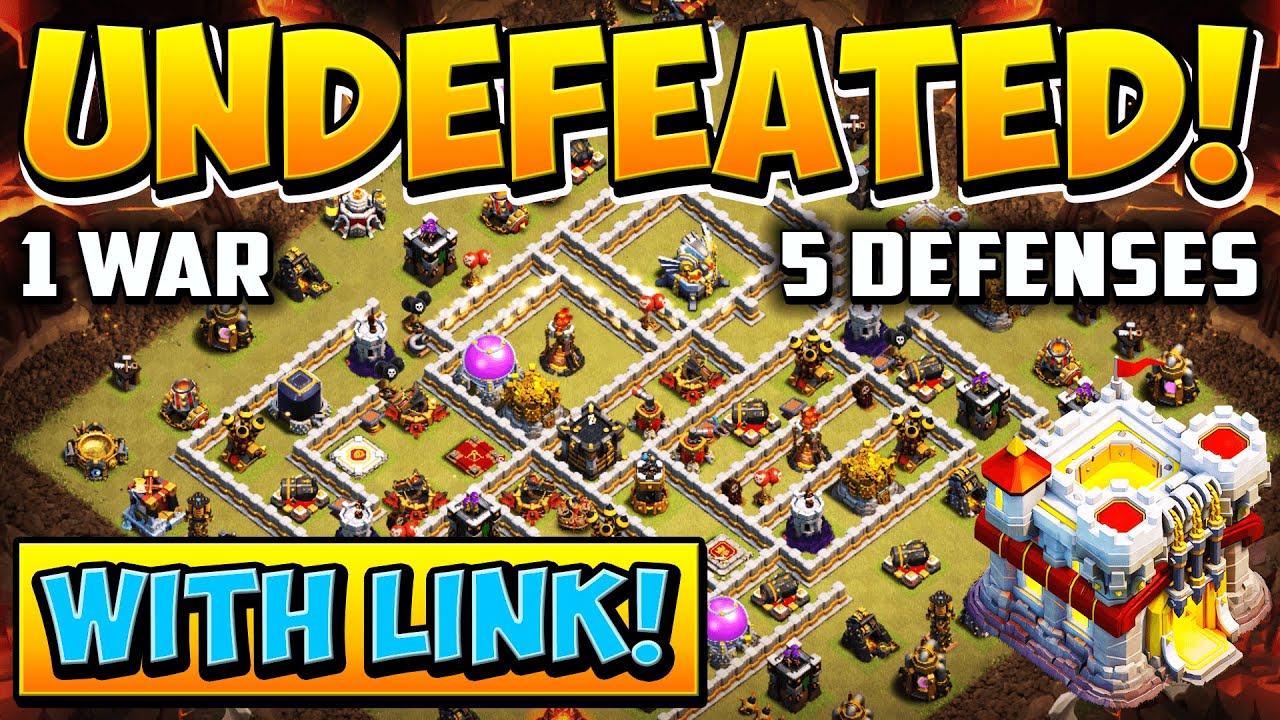 🔥UNDEFEATED🔥 NEW TH11 WAR BASE 2020! Best Town Hall 11 Anti 3 Star Layout With Copy Link