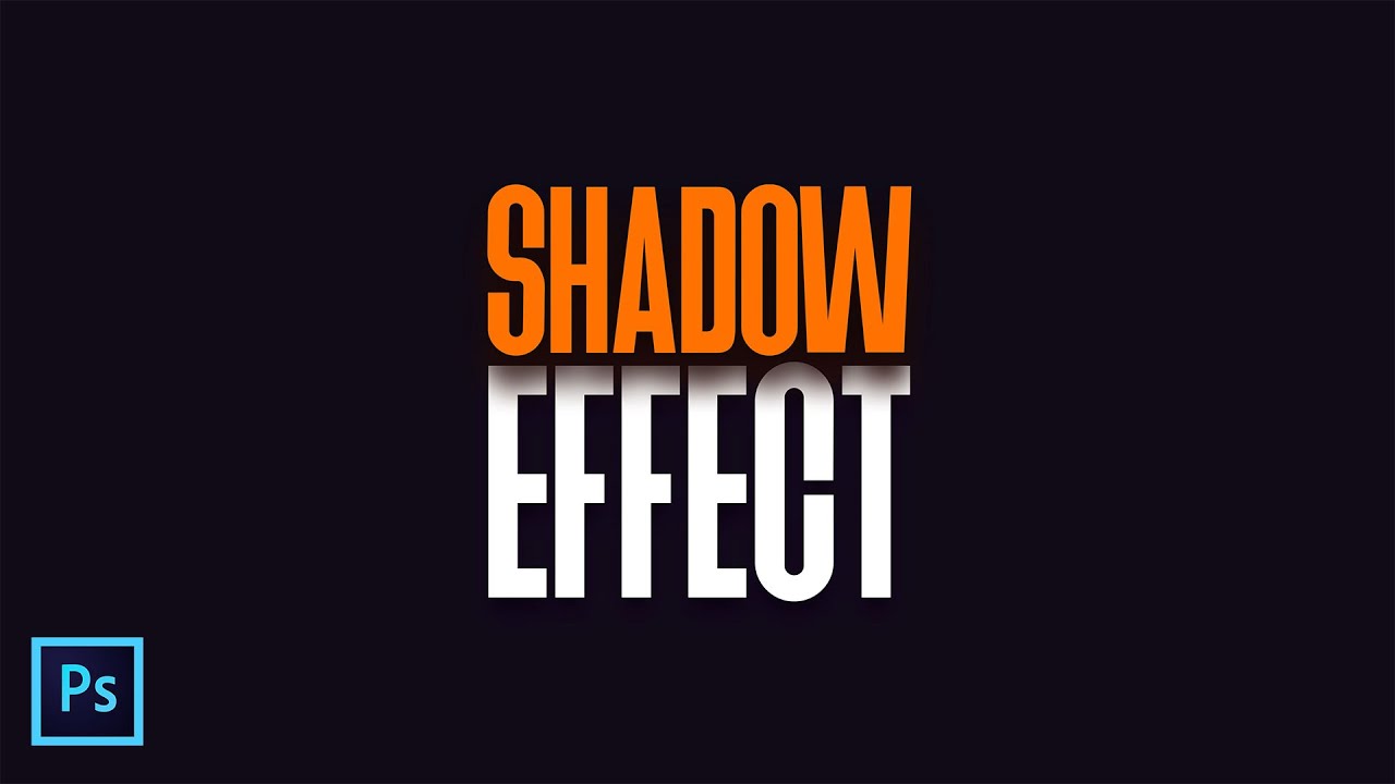 Create Shadow Text Effects in Photoshop - Photoshop Tutorials