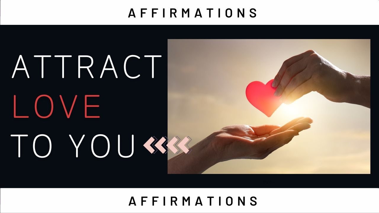 Affirmations To Attract LOVE to YOU &hearts;️Become IRRESISTIBLE ⚡️Powerful Self Concept For Women ⚡️