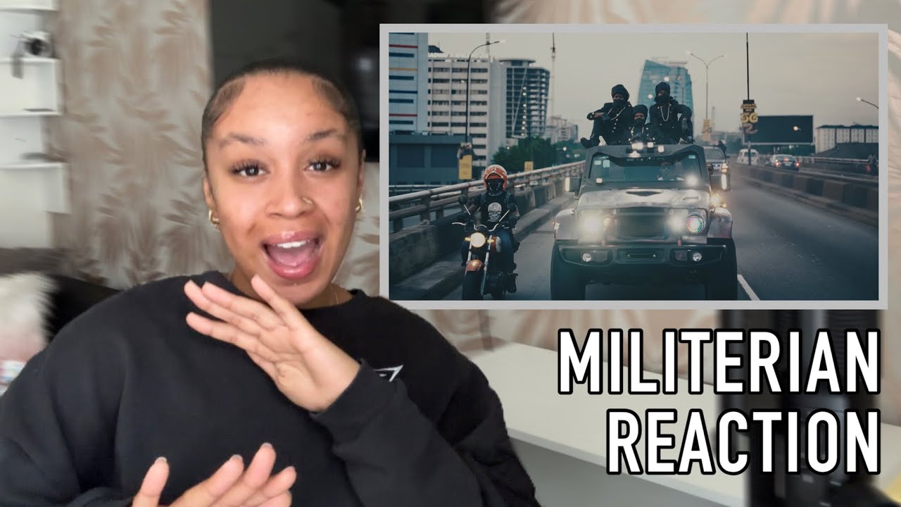 J Hus - Militerian ft Naira Marley | Reaction