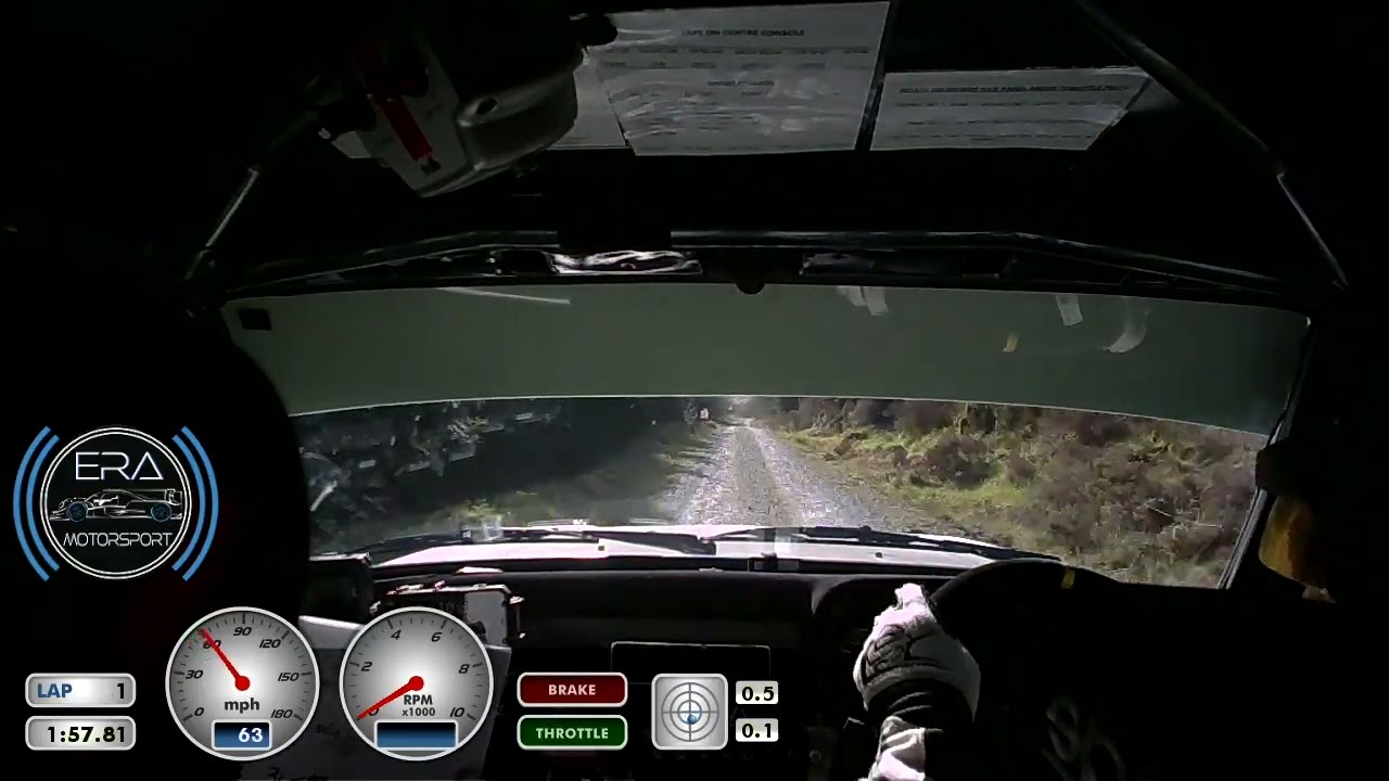 Era Motorsport Historic MKII Ford Escort At The 2022 Rally North Wales