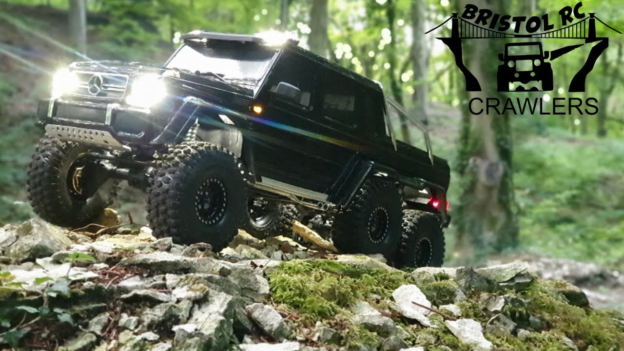 Traxxas TRX6 Mercedes AMG G63 6x6 Hobbywing Axe 550 2700kv Proline Hyrax #rc #rcscale