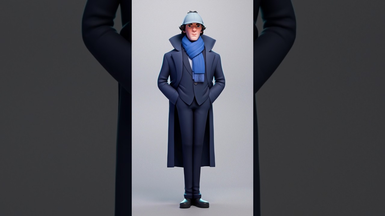 Sculpting Stylized Sherlock Holmes in Blender