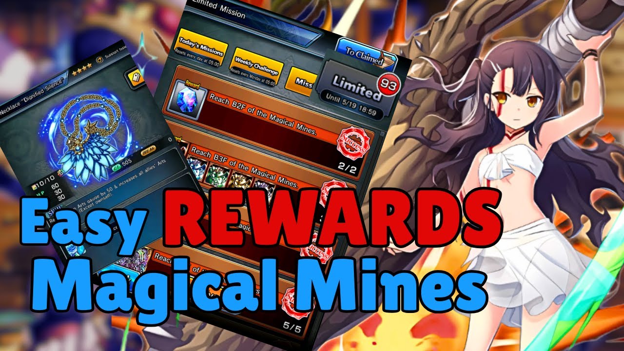 Magical Mines Walkthrough - REWARDS and TOP STRATEGIES in Grand Summoners