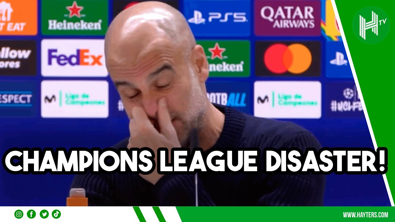 DISASTROUS Champions League! Pep Guardiola reflects on UCL exit | Real Madrid 3-1 Man City