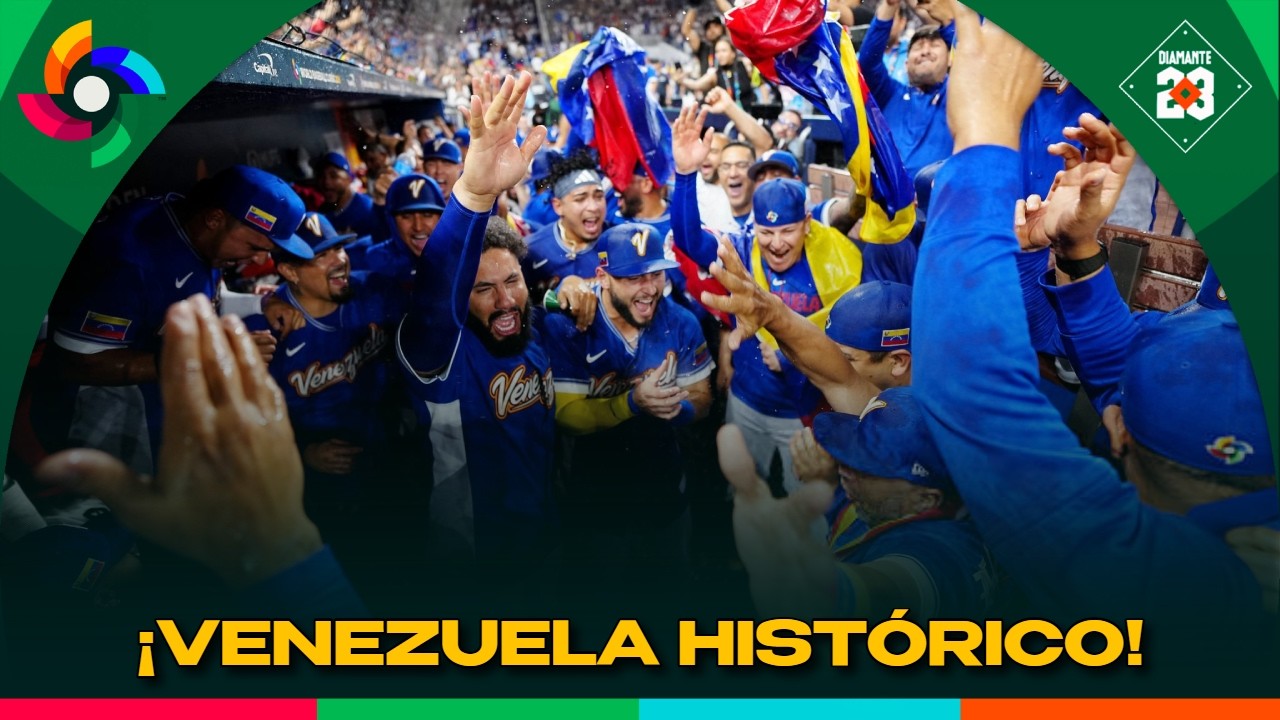 VENEZUELA A LA FINAL DEL CLÁSICO MUNDIAL DE BÉISBOL 2026 ANTE ESTADOS UNIDOS | DIAMANTE 23