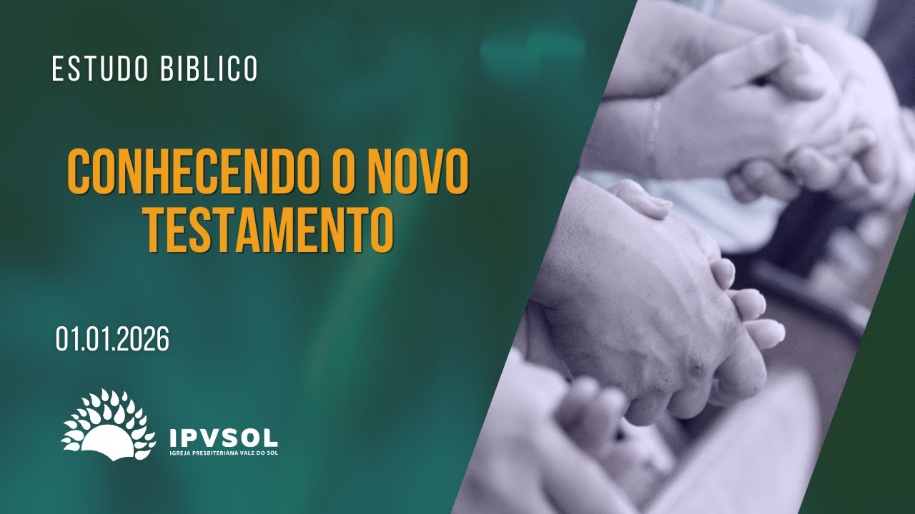 Estudo Bíblico I Pr Geraldo Márcio 19:30h I 01/01/2026