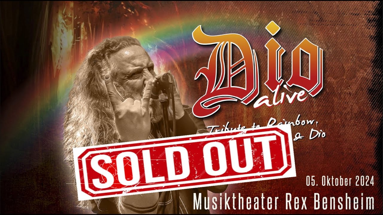 Dio Alive - Stand up and shout & Neon Knights - Musiktheater Rex - 05. Oktober 2024