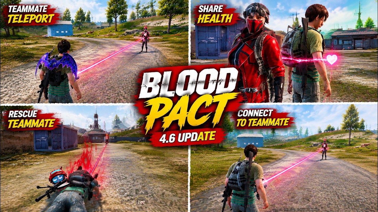 BGMI 4.6 UPDATE SECRET POWERS EXPLAINED🔥 BLOOD PACT ALL FEATURES