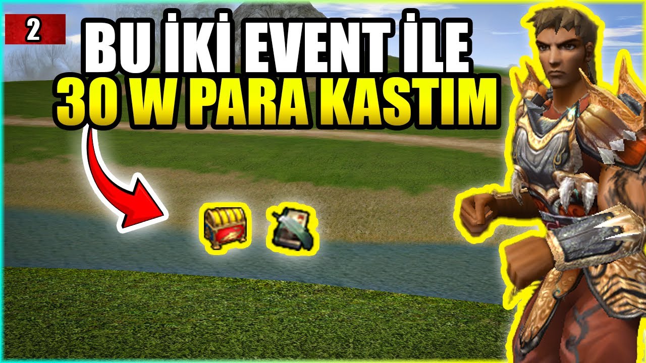 İKİ EVENTTEN TOPLAM 30W KASTIK ! Epsiz Yardımsız Savaşçı #2 l Metin2 TR Ruby