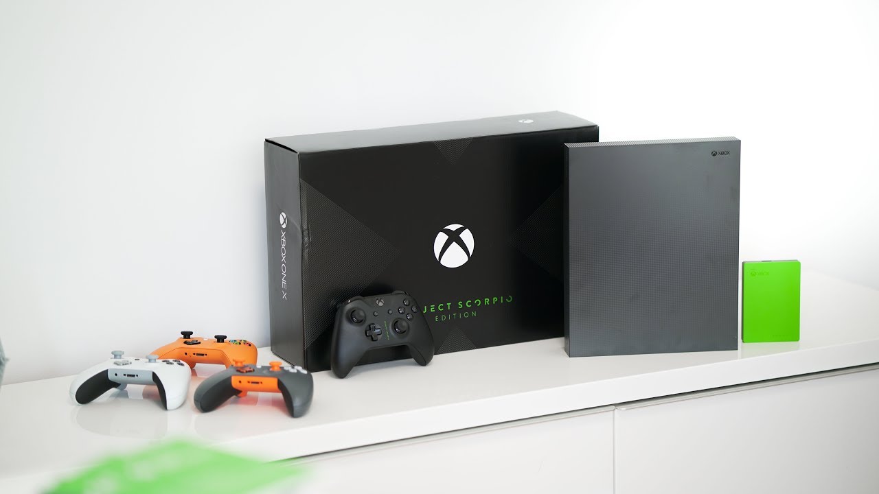 XBOX ONE X UNBOXING and HANDS ON - PROJECT SCORPIO EDITION