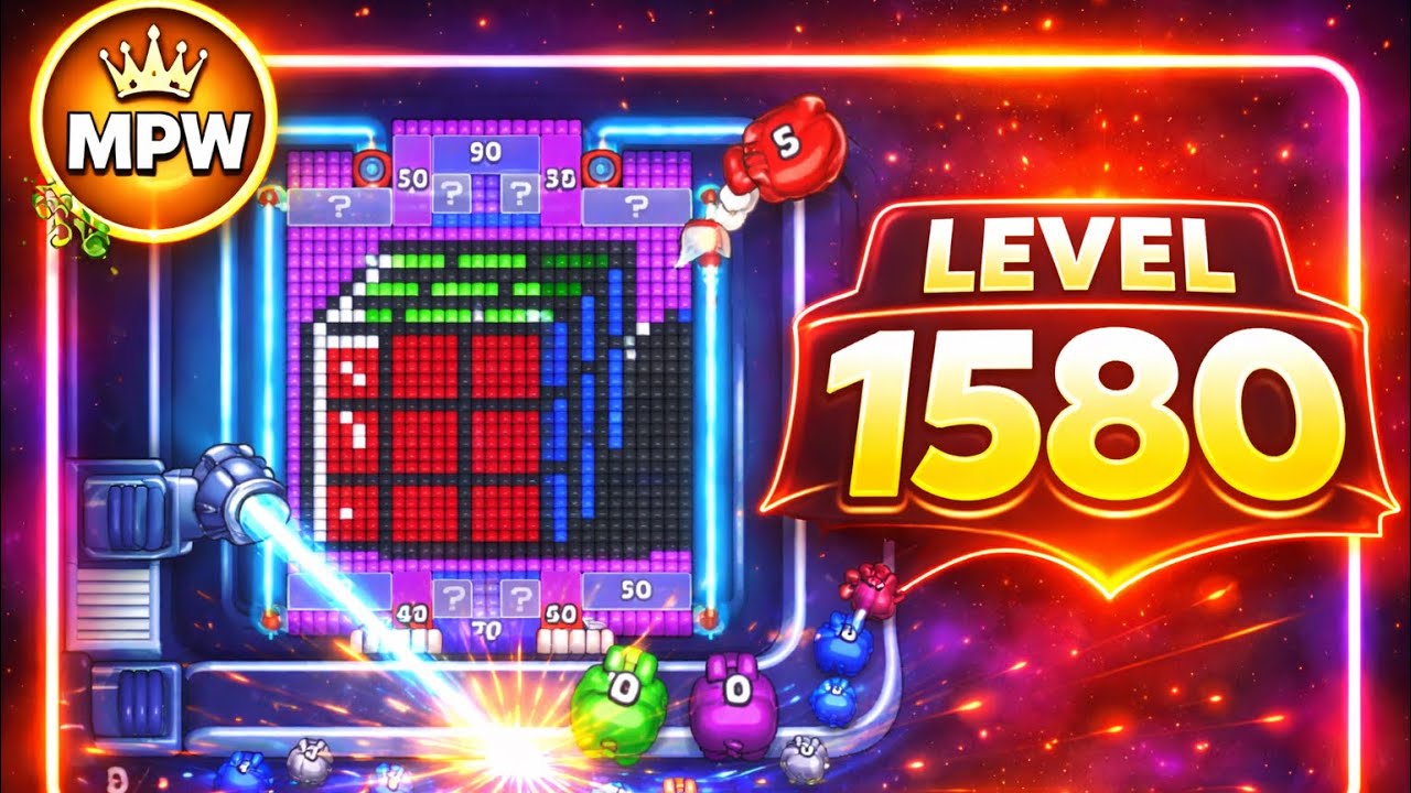 Pixel Flow Level 1580 – Full Walkthrough (No Commentary)