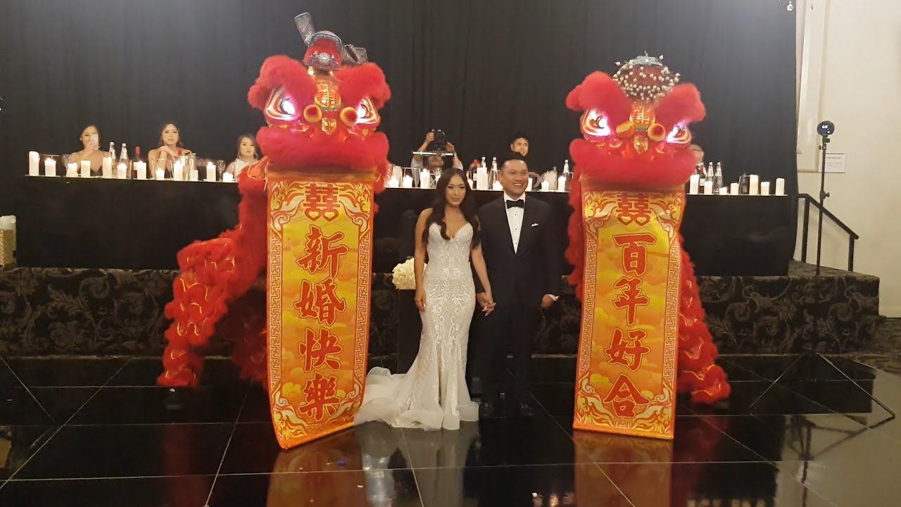 Sydney Youth Lion Dance - Trung & Yvonne's Wedding Performance 2018